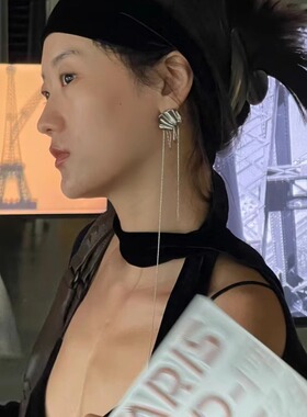 布艺锁骨链女百搭装饰项链