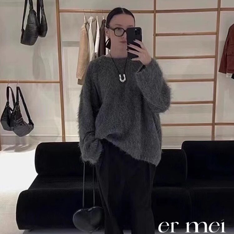 合金pu皮毛衣链女轻奢高级项链
