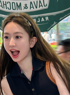 玳瑁眼镜发箍女款赵露思头箍