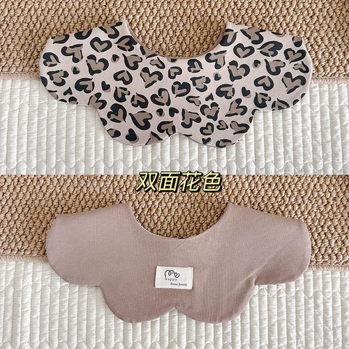 春季新款宝宝棉质围嘴口水巾