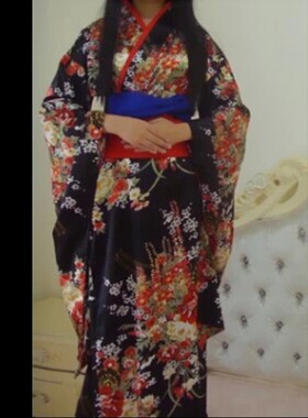 地狱阎魔爱cos服振袖和服 华丽原版百搭万用 动漫cosplay服装