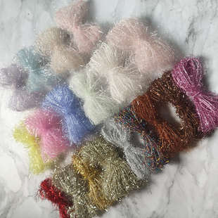 特色线闪光玻璃纱 时装毛衣配线 blingbling包包配线 娃衣装饰线