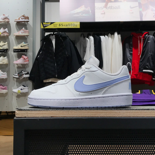 耐克女鞋大童2025春新款Court耐磨百搭运动休闲鞋板鞋 DV5456-103