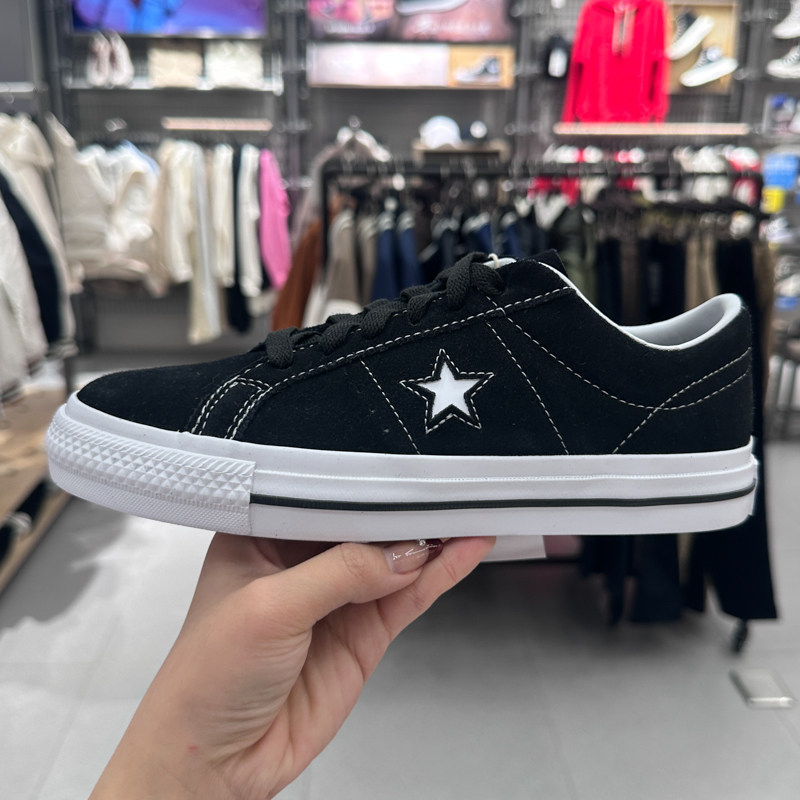 CONVERSE匡威男女鞋2024春新款翻毛皮经典复古运动休闲鞋 171327C