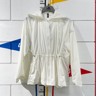 阿迪达斯王欣瑜同款女子防晒UPF100+凉感拒水外套2025夏季 JM8828