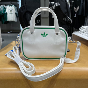 阿迪达斯三叶草女子运动手提斜挎包多种背法单肩包2025秋季JX7873