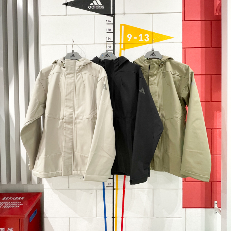 阿迪达斯时尚运动休闲夹克外套