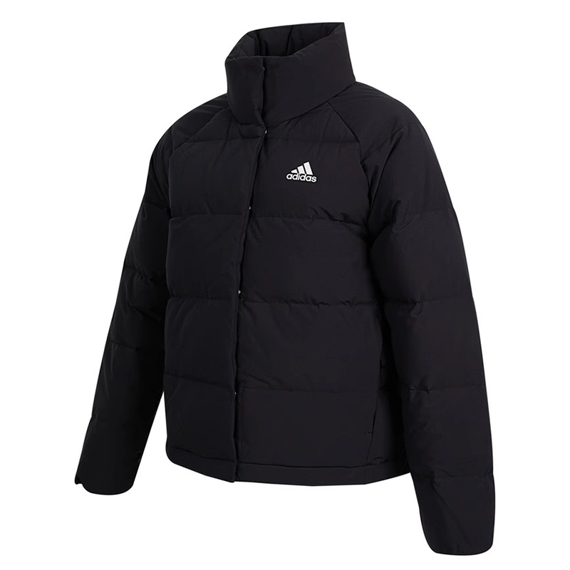 阿迪达斯保暖防风运动休闲羽绒服