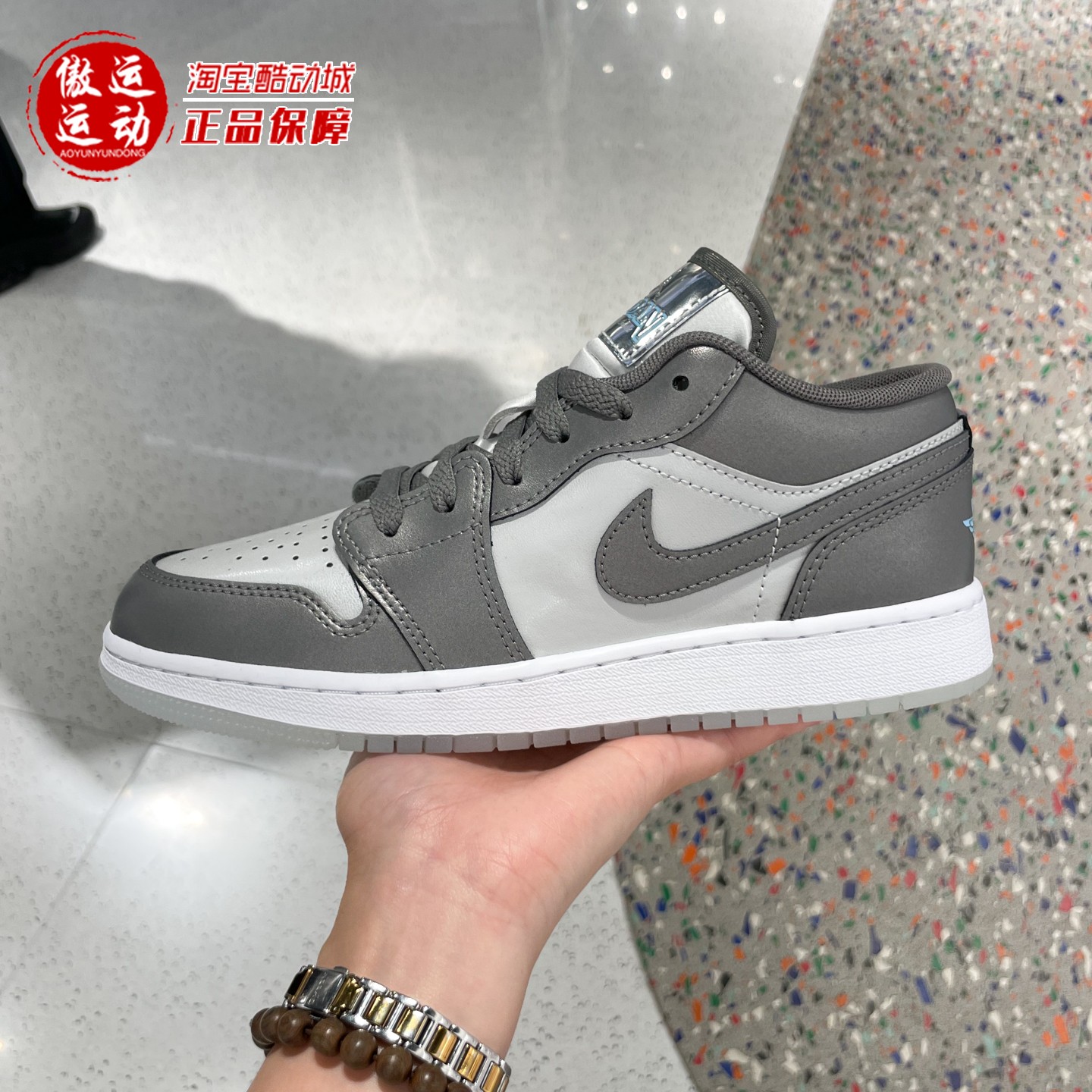 Nike耐克大童经典低帮运动篮球鞋