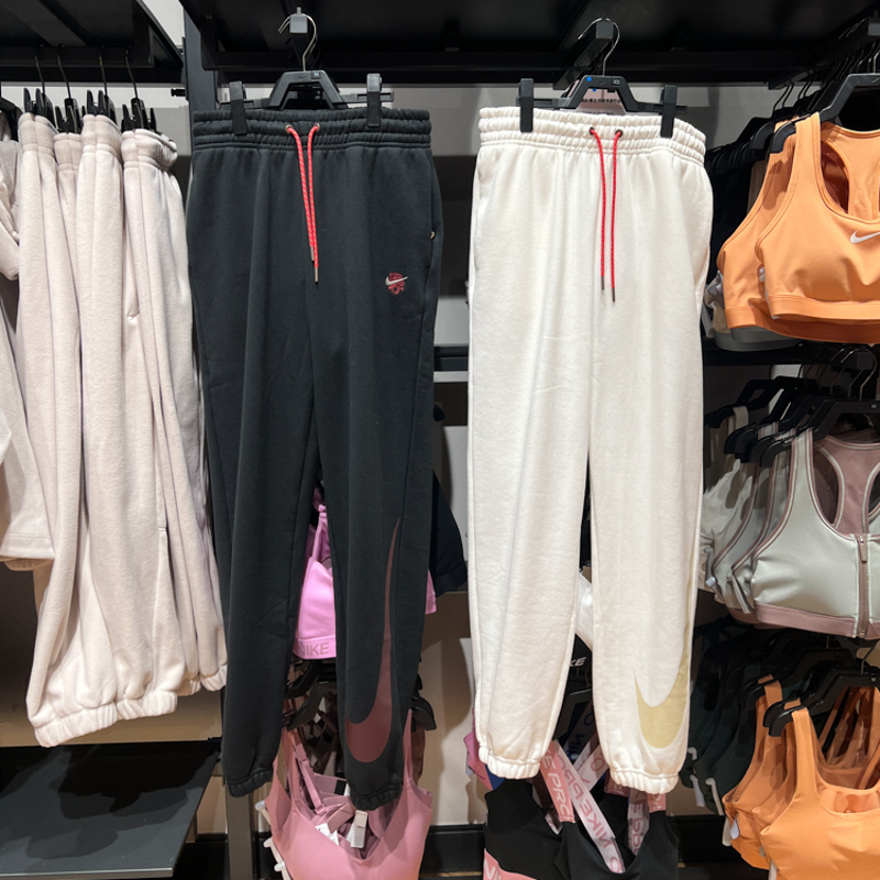 耐克女裤2025灵蛇迎新系列Oversize风高腰运动长裤HV8463-010-133