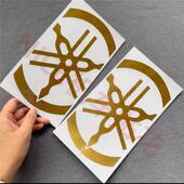 改装 反光贴纸镭射贴花车头适用YAMAHA雅马标志巡鹰巧格xmax车贴