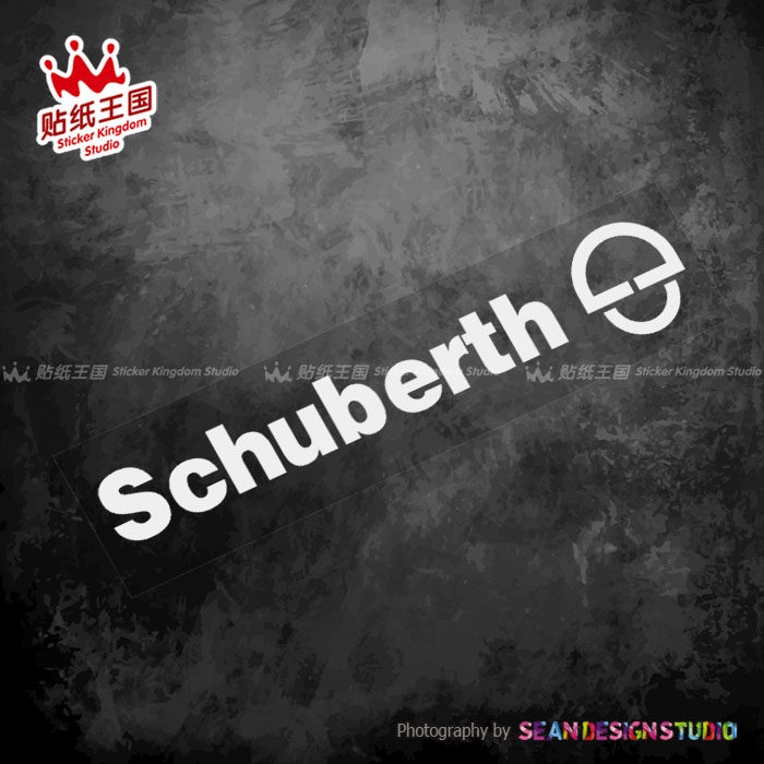 舒伯特 Schuberth 个性头盔装饰贴纸 摩托车身车贴 反光贴花16