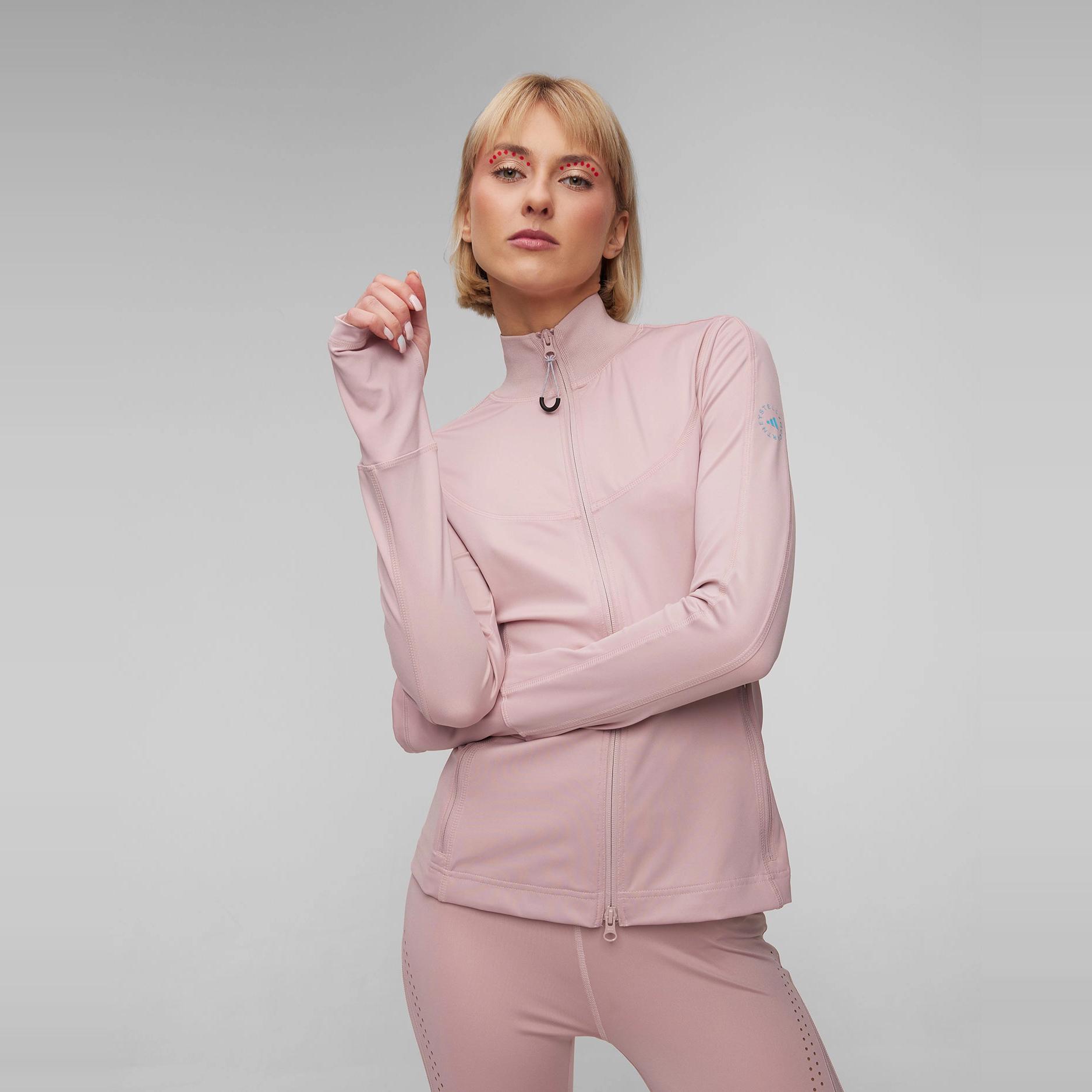 现货 adidas stella 女运动健身训练跑步速干修身外套IT8234图片