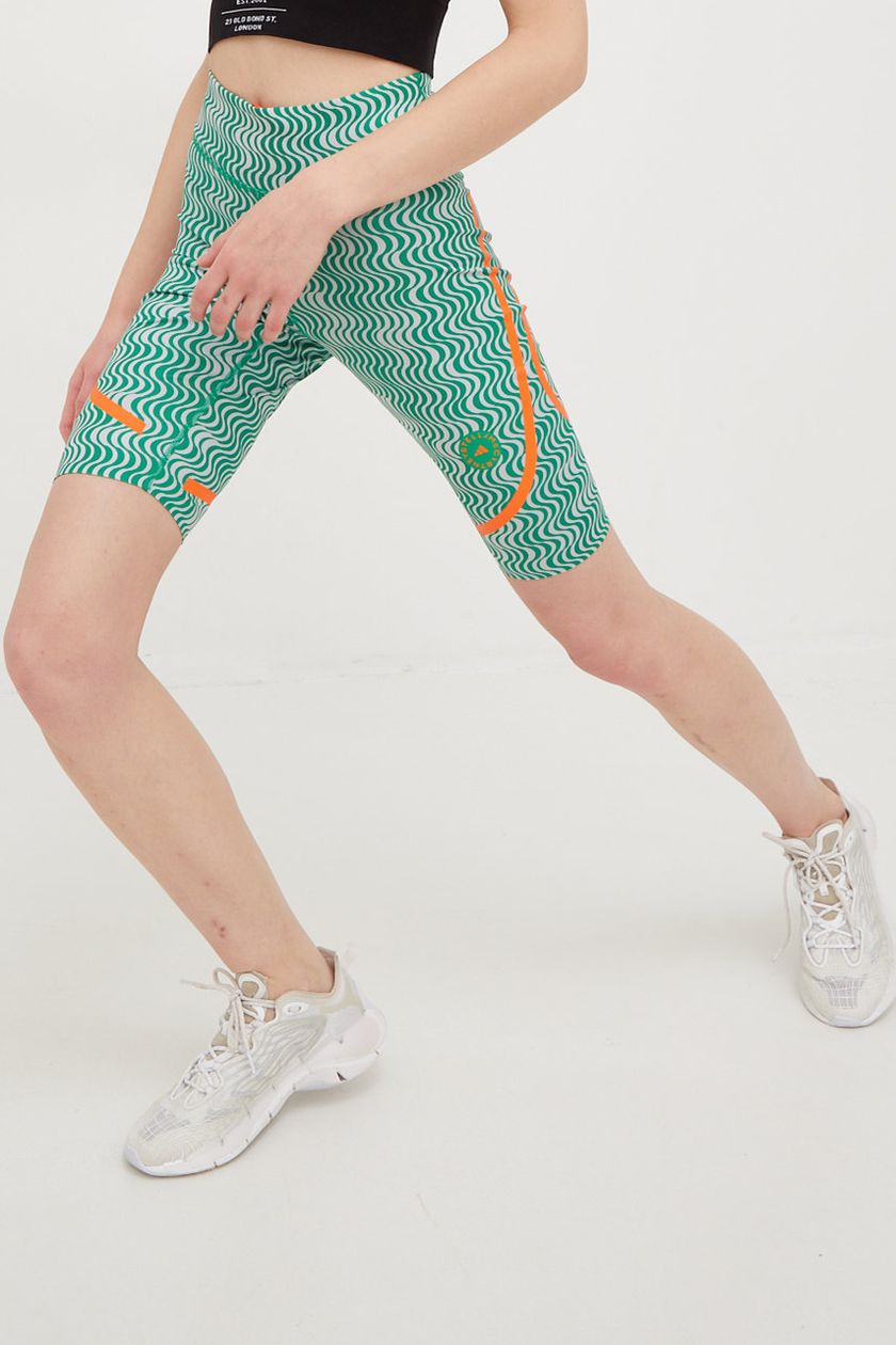 adidasstella运动健身五分裤图片