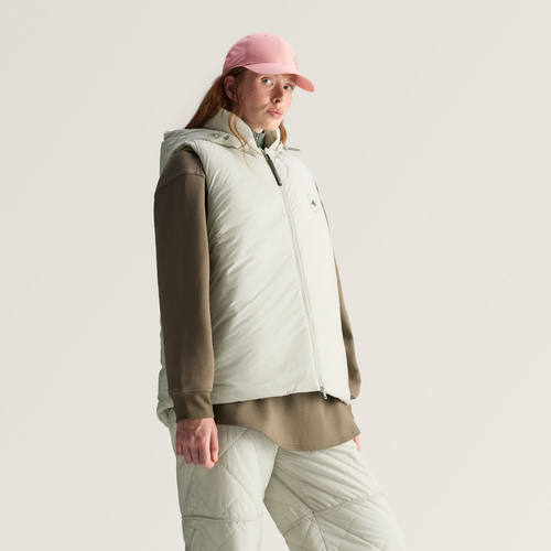 现货 adidas stella 女加厚运动棉衣无袖可拆卸连帽棉马甲JM3673