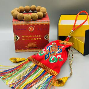 风马宝三十八味藏香囊香包车挂件