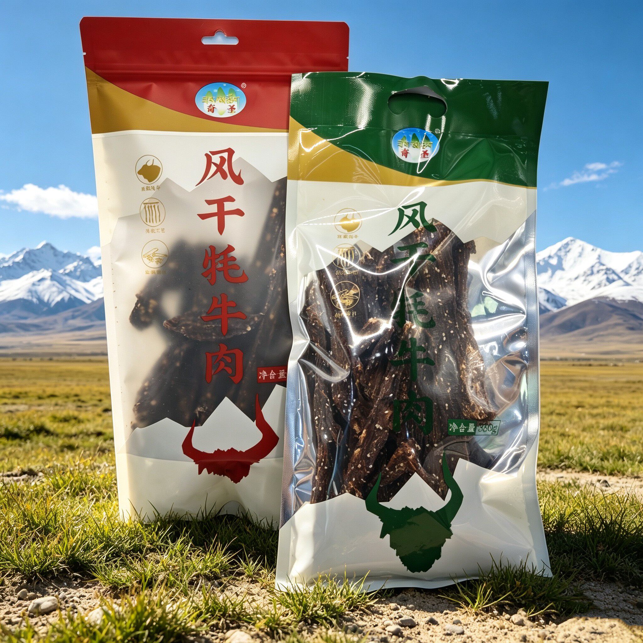 奇圣风干牦牛肉干零食拉萨直发