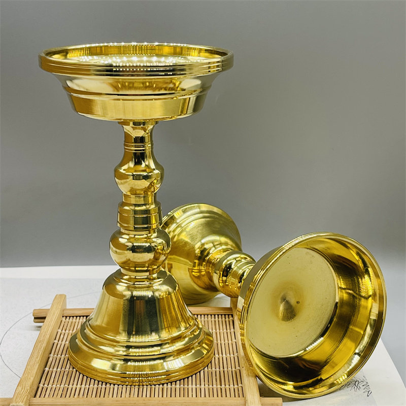 保真纯铜供杯黄铜藏式家用佛堂前酥油灯座加厚蜡烛油灯台架桌摆件,家居饰品,桌面摆件,淘宝优惠券,粉丝福利购,淘宝优惠卷