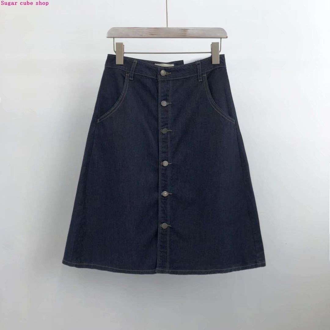 High waist single-breasted denim skirt female long skirt|ruв категории Женская одежда, юбка - от Buy2taobao.com для оказания профессиональной услуги покупки агента Taobao