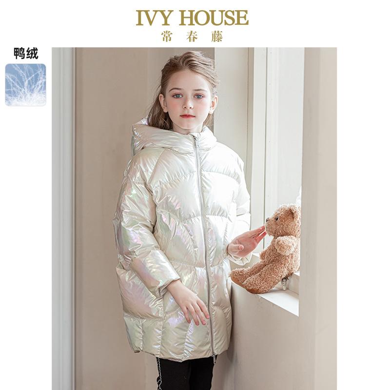 童装女童冬季款廓形羽绒服