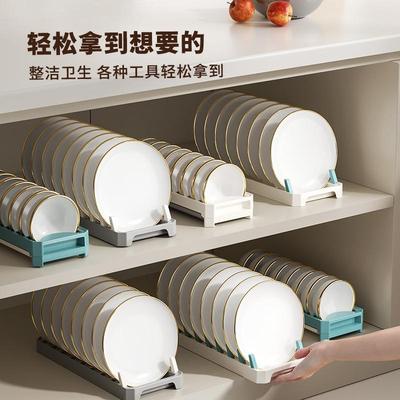 家用沥水碗盘架碗碟收纳架水槽置物架餐具厨房台面碗筷滤水收纳盒
