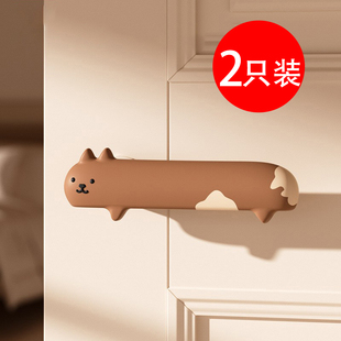 硅胶门把手套防滑防静电系统窗入户门卧室卫生间窗户拉手护套垫