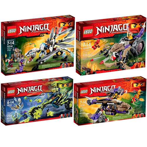 正品ninjago人仔载具直升机战车