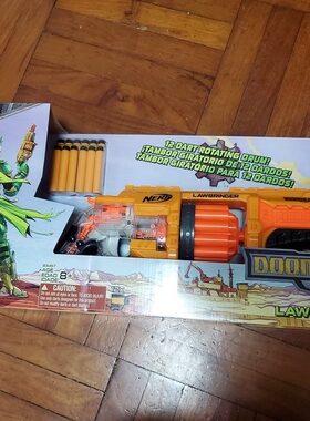 孩之宝NERF热火执法者 发射器 软弹枪B3457 僵尸废土 儿童 玩具枪