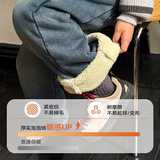 童装男童泡泡绒牛仔裤冬季新款儿童加厚裤子大童冬装加绒长裤，童装裤子，摩比熊