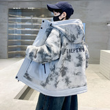 男童夹棉外套秋冬款新款儿童冬季潮酷奥粒绒上衣男孩冬装棉衣，童装棉衣，摩比熊