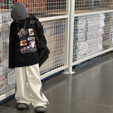 男童秋冬款时髦休闲羊驼绒休闲裤新款男孩加厚冬季裤子潮，童装裤子，摩比熊