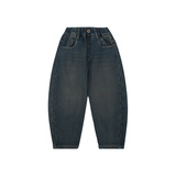 童装男童加绒裤子冬季新款儿童加厚牛仔裤大童秋冬保暖长裤潮，童装裤子，摩比熊