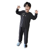 男童春秋款睡衣新款儿童套装中大童秋季男孩秋装长袖家居服潮，童装家居服（睡衣），摩比熊