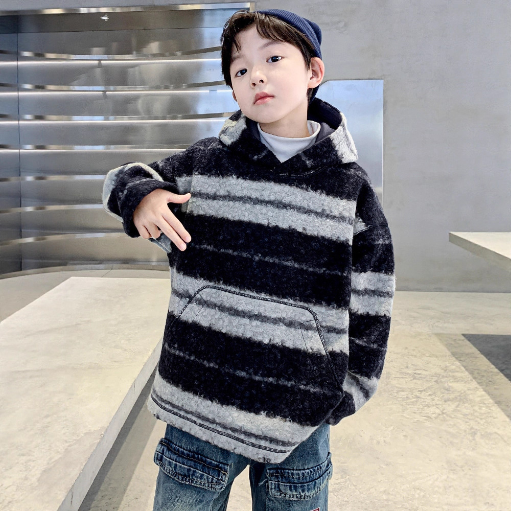 男童加绒卫衣款新款男孩冬装加厚儿童装连帽羊羔绒毛毛衣,童装卫衣/绒衫,摩比熊 男童加绒卫衣款新款男孩冬装加厚儿童装连帽羊羔绒毛毛衣,童装卫衣/绒衫,摩比熊