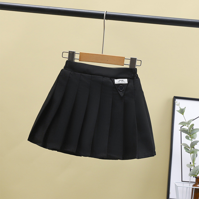 女童半身裙百褶裙夏季新款儿童学院风JK短裙百搭春秋夏女孩裙，商品下架区商品下架区，摩比熊