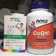 美国NOW辅酶Q10胶囊100mg心血管健康细胞能量含山楂果400mg CoQ10