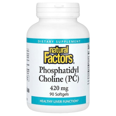 加拿大Natural Factors磷脂酰胆碱PC胶囊 Phospha tidy Choline