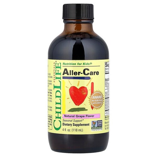 美国ChildLife儿童Aller care复合接骨木锌维生素C口服液118ml