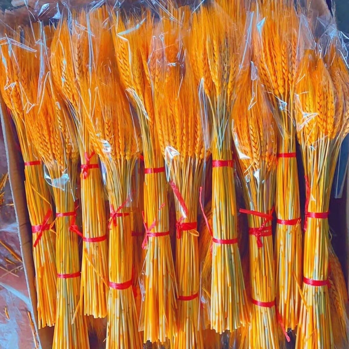 天然黄金麦穗干花大麦花束花店花篮麦子小麦客厅摆设装饰批发摆件