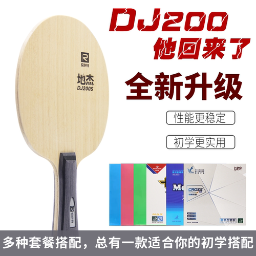 锐科特DJ200S初学训练乒乓球拍