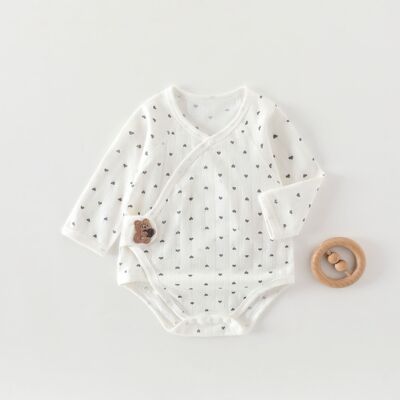 婴儿夏季包屁衣夏款薄款新生儿衣服连体宝宝睡衣三角哈衣纯棉夏装 — 4