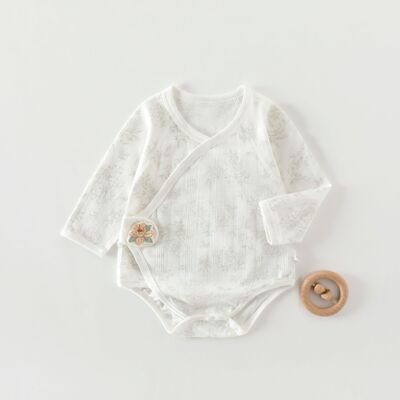 婴儿夏季包屁衣夏款薄款新生儿衣服连体宝宝睡衣三角哈衣纯棉夏装 — 2