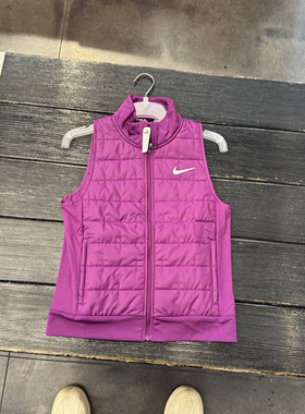 正品Nike/耐克THERMA-FIT女士跑步训练经典保暖棉马甲DD6085-503