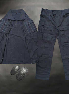 无贼黑色绿色GEN3藏蓝色深蓝作训战术蛙皮G3蓝黑作战蛙服套装