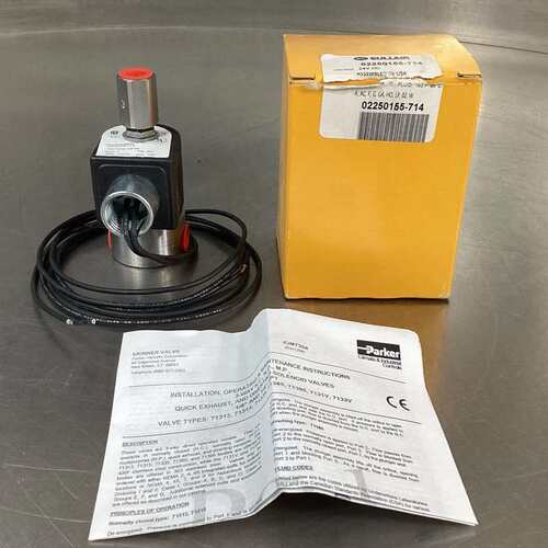 议价714 Valve. 3 Way 24 Volts Quick Exhaust & Diverting 6B-3