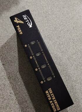 议价锐盾KVM切换器 一进四出入带音频 带USB