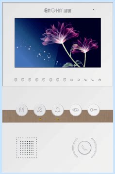 誉诚楼宇对讲可视门铃h1,h2壳彩色免提分机ar562b特价