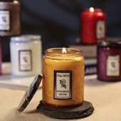 浮雕瓶玻璃杯香薰蜡烛植物香精香氛精油无烟香味diy礼盒玫瑰助眠