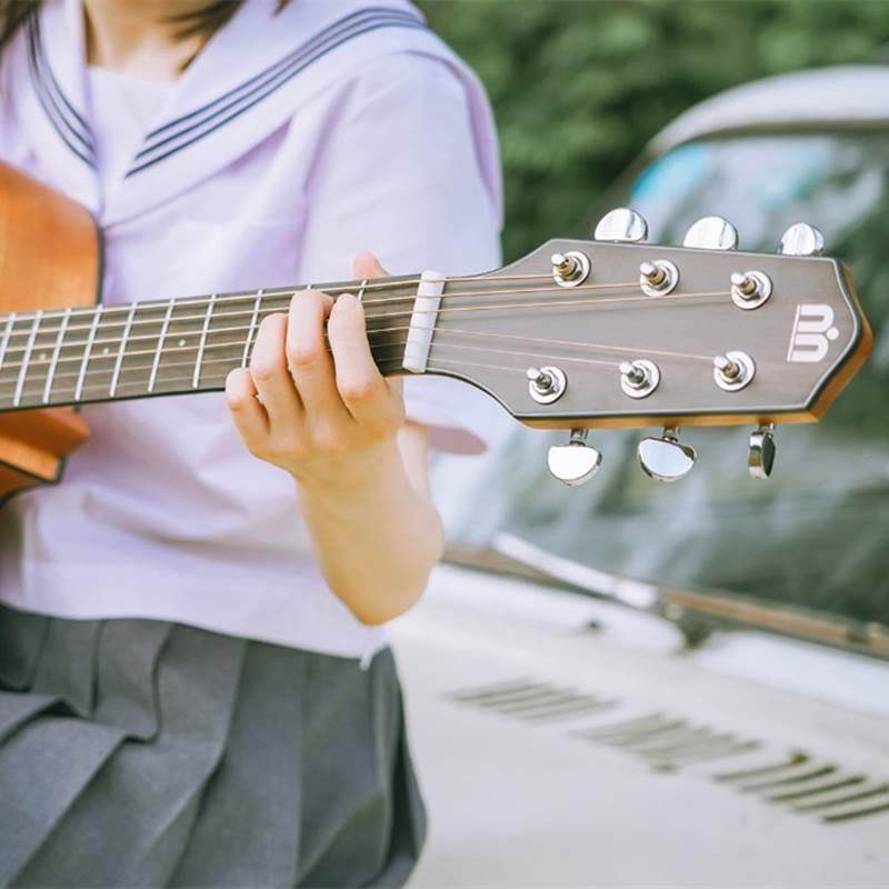 l吉他初学者入斯门寸练习36男女41单板民谣拉维斯电器箱琴乐米维S