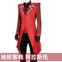 In-stock Mantianji Hell Inn cosplay suit Alastor Cosplay anime same style suit set D078 thumbnail 4
